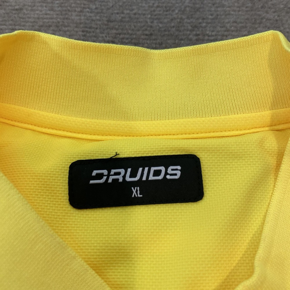 Druids Polo Shirt Mens XL Performance Golf Stretch Lightweight Athletic Top - Picture 4 of 9